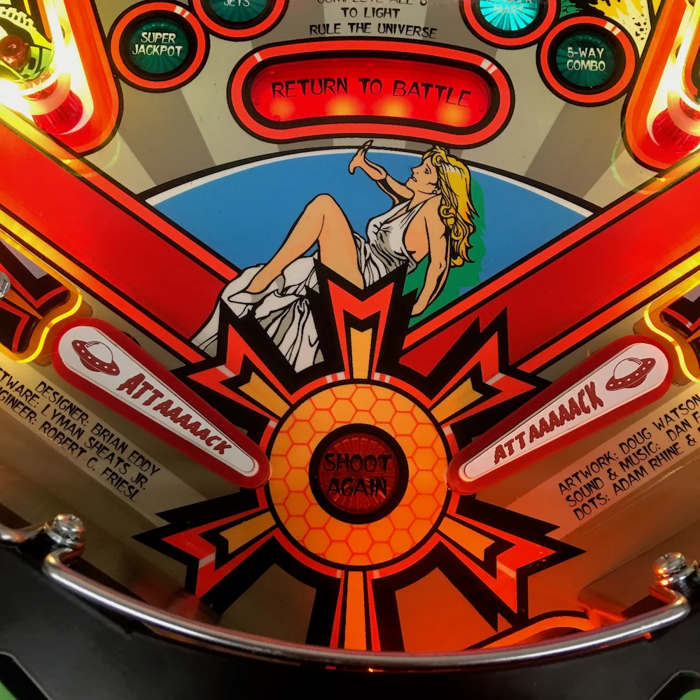 Attack from Mars Pinball Remake Trough Light - Image 4