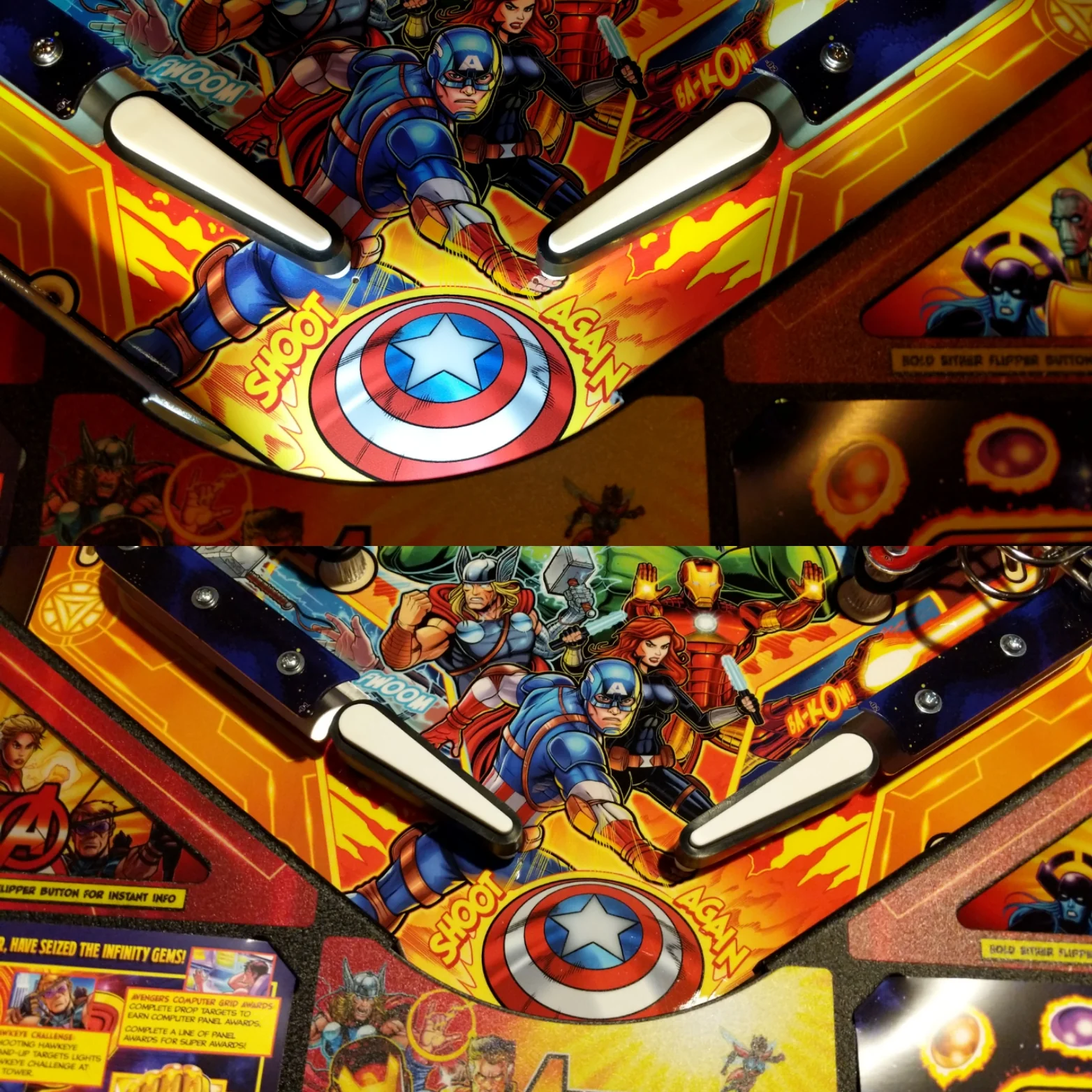 Avengers Infinity Quest Pinball Trough Light Kit - Image 3