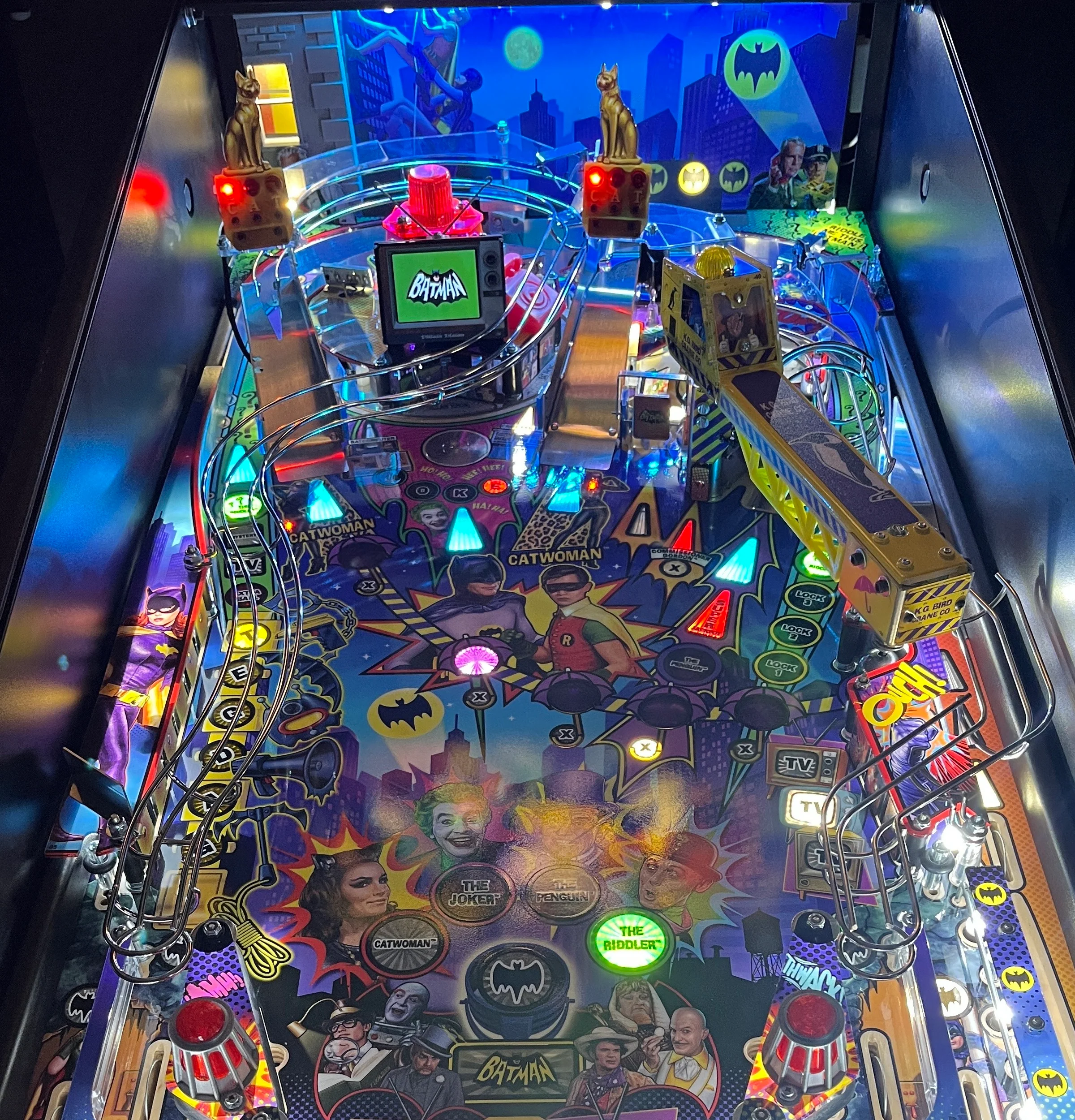 Batman 66 Pinball Backboard Illumination - Image 4