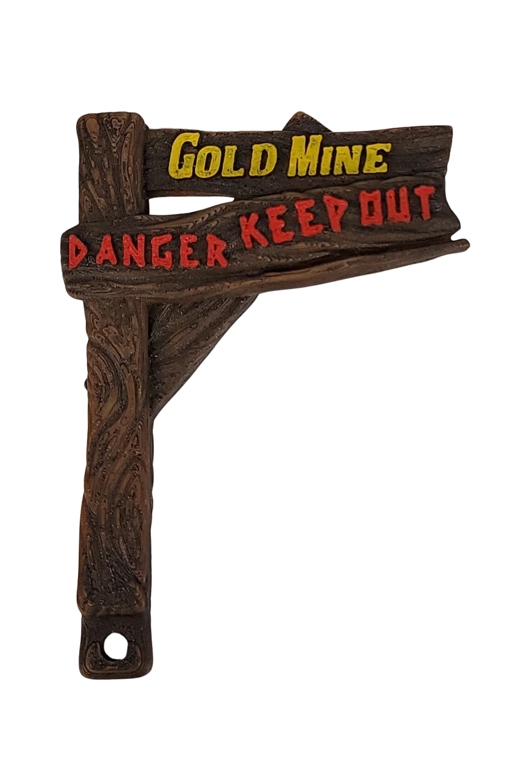 Cactus Canyon Pinball Gold Mine Sign - Image 3