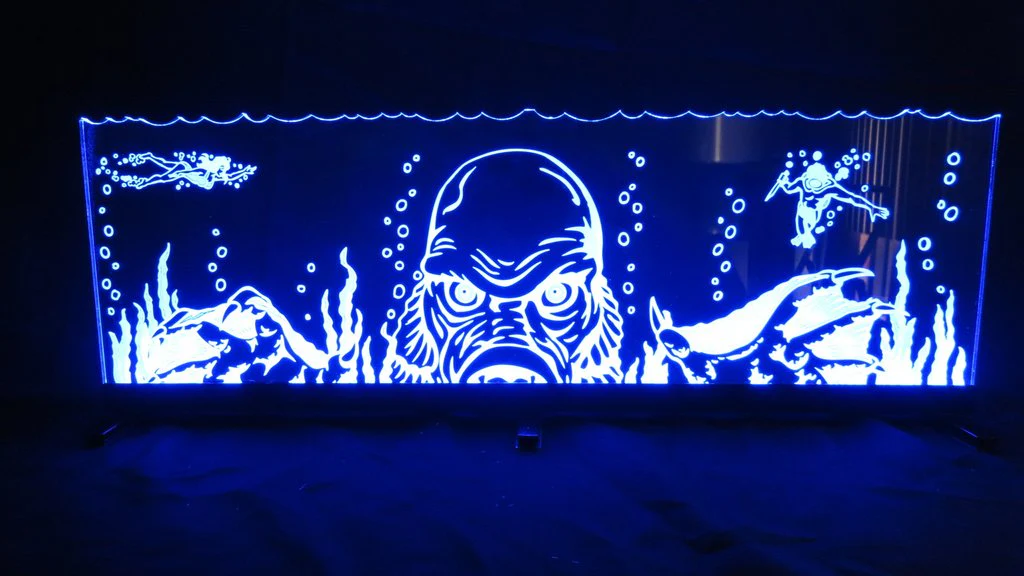 Creature from the Black Lagoon Pinball Topper - Image 3