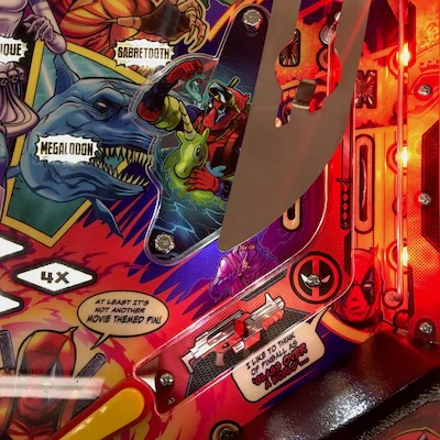 Deadpool Pinball Plastic Protector Set - Image 3