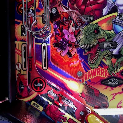 Deadpool Pinball Plastic Protector Set - Image 4