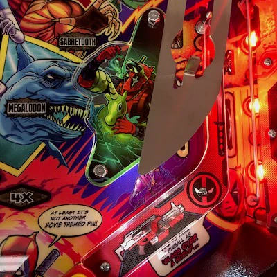 Deadpool Pinball Plastic Protector Set - Image 5