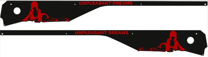 Elvira House of Horrors Pinball Dreams Side Rail Armor