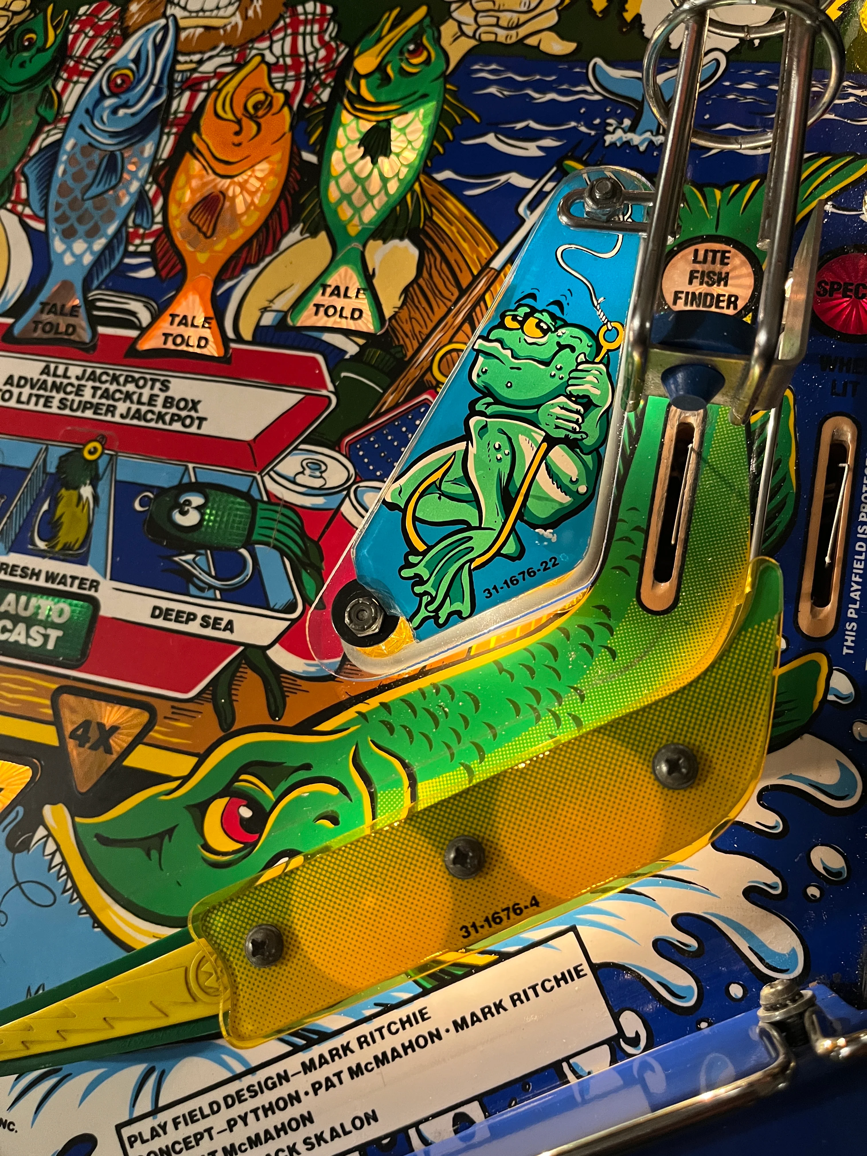 Fish Tales Pinball Plastic Protectors - Image 4