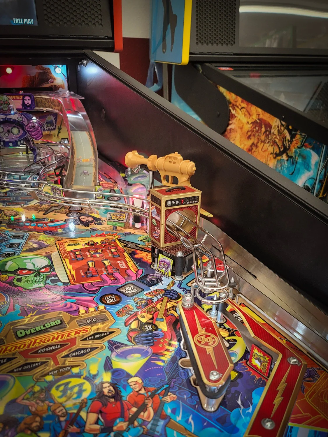 Foo Fighters Pinball Ramp Amp