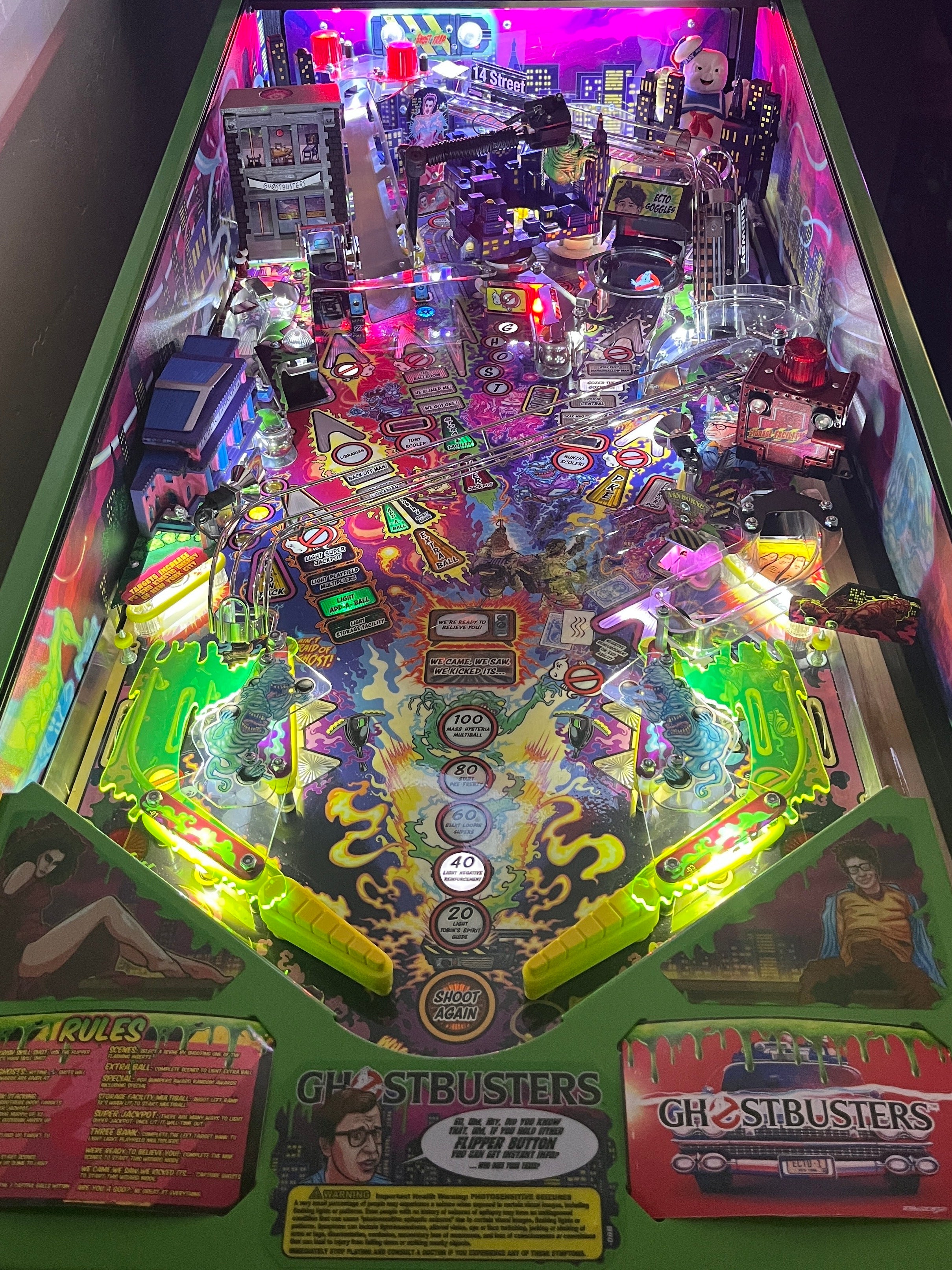 Ghostbusters Pinball Backboard Illumination - Image 4