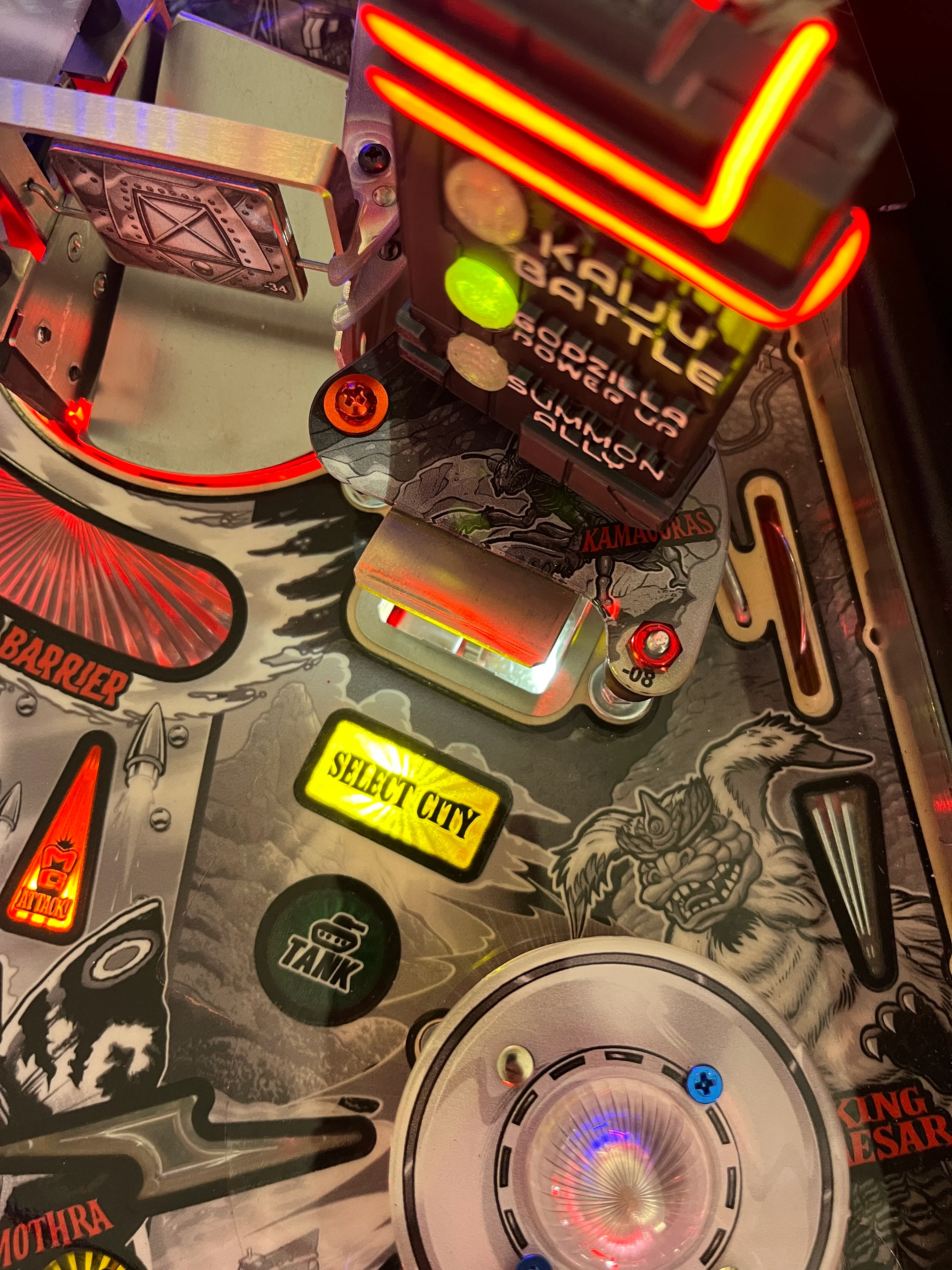 Godzilla Pinball Hardware Kit - Image 3