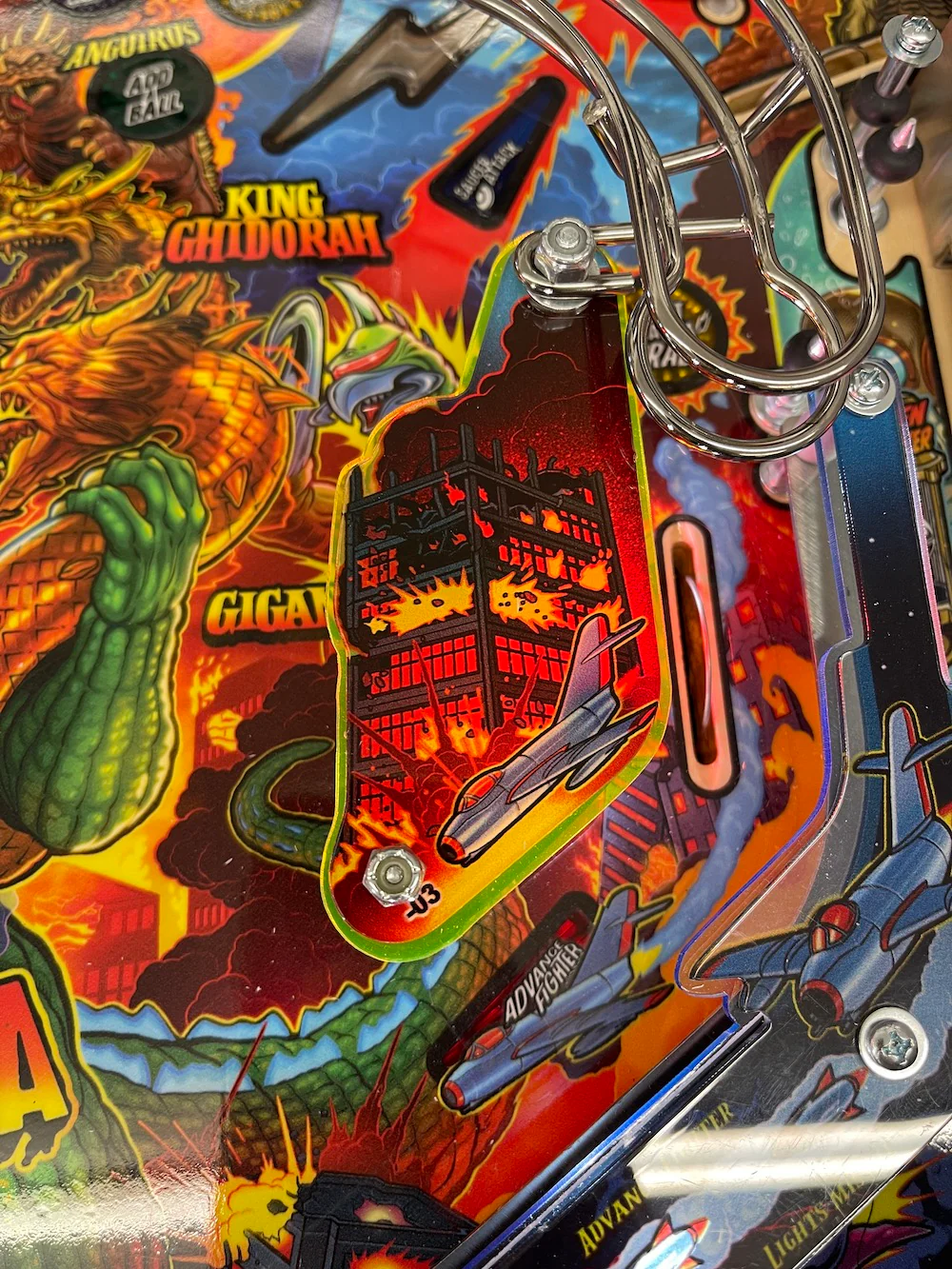 Godzilla Pinball Plastic Protector Set - Image 2