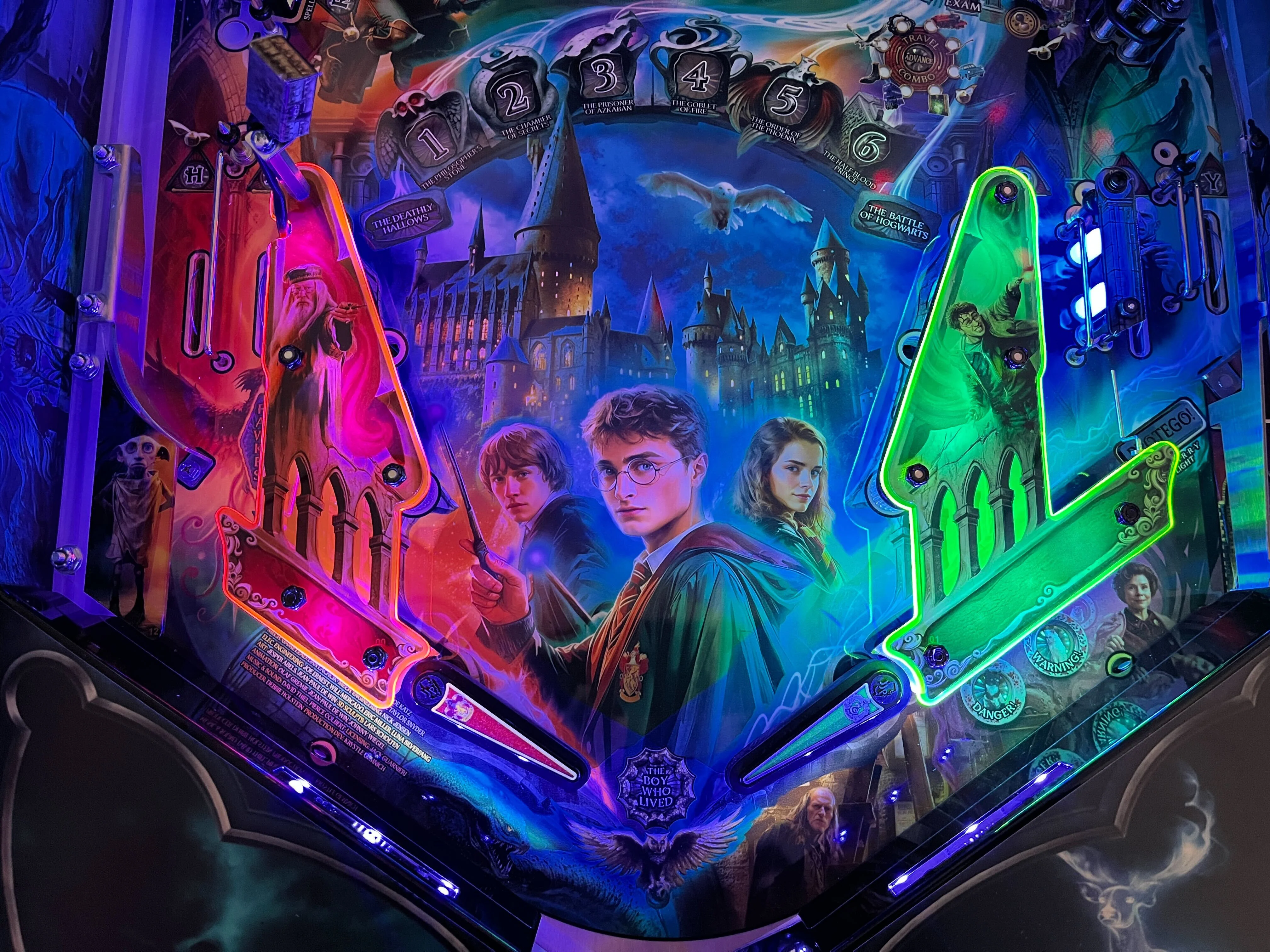 Harry Potter Pinball Plastic Protectors - Image 4
