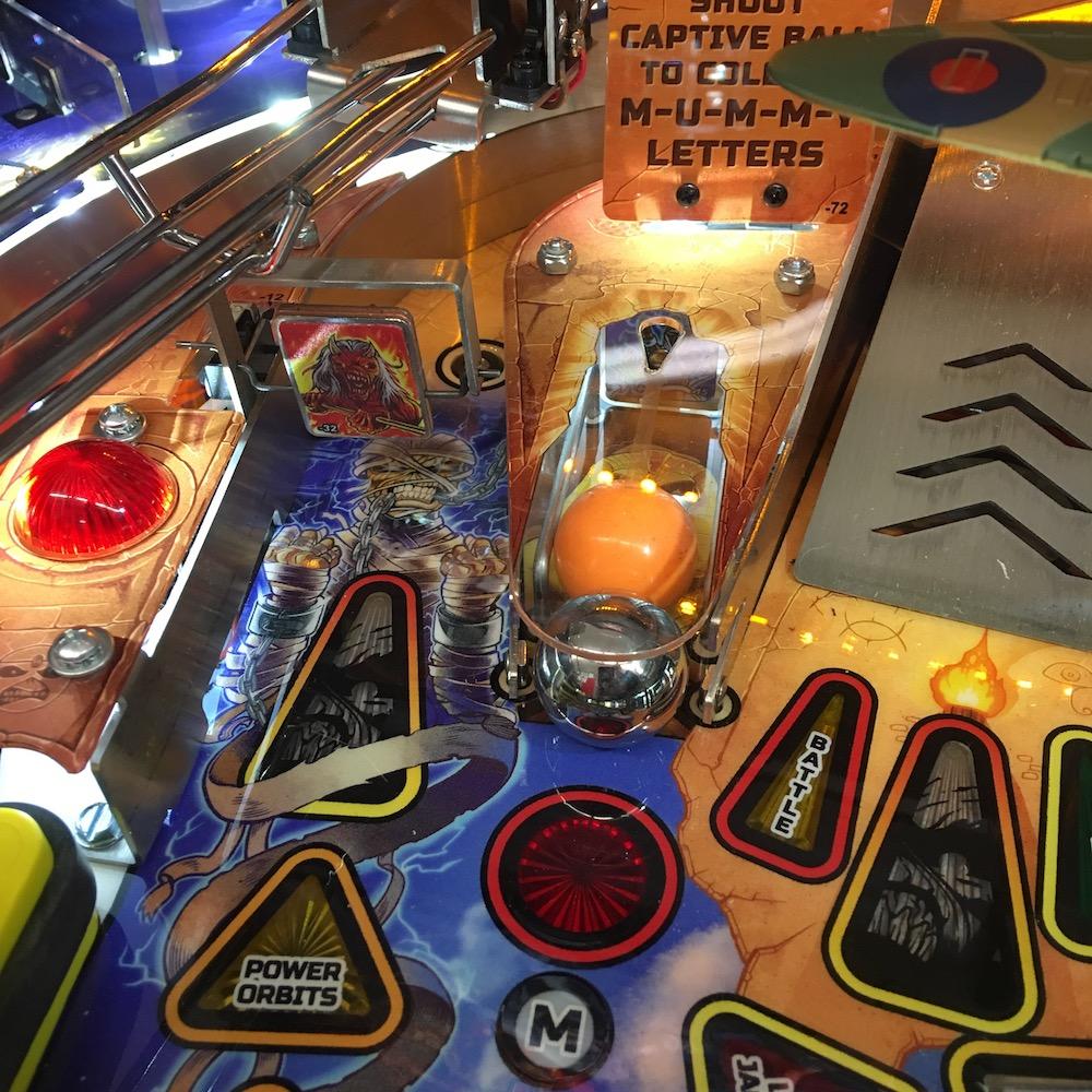 Iron Maiden Pinball Pro Captive Ball