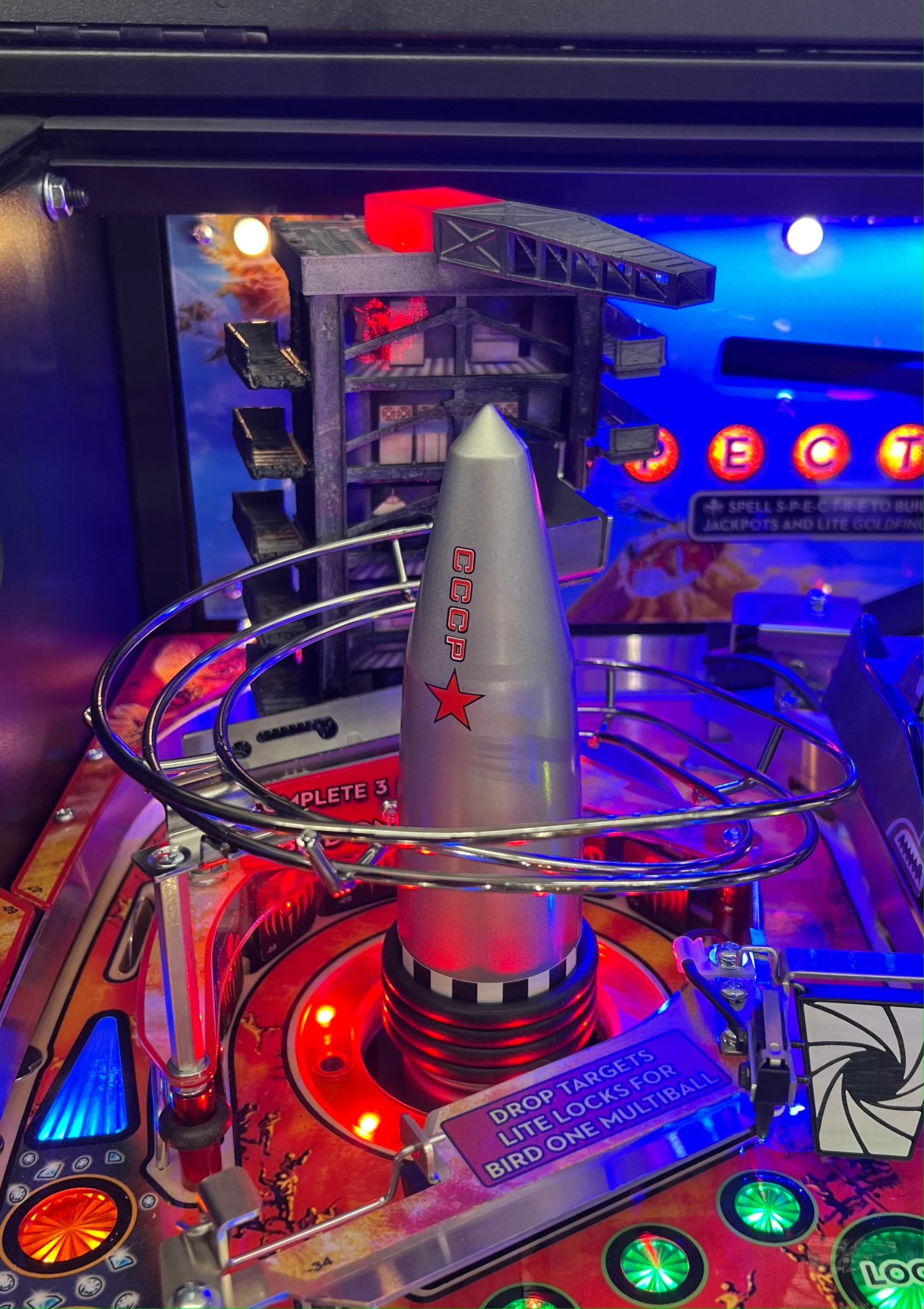 James Bond 007 Pinball Rocket Scaffolding Upgrade Pro - Image 3