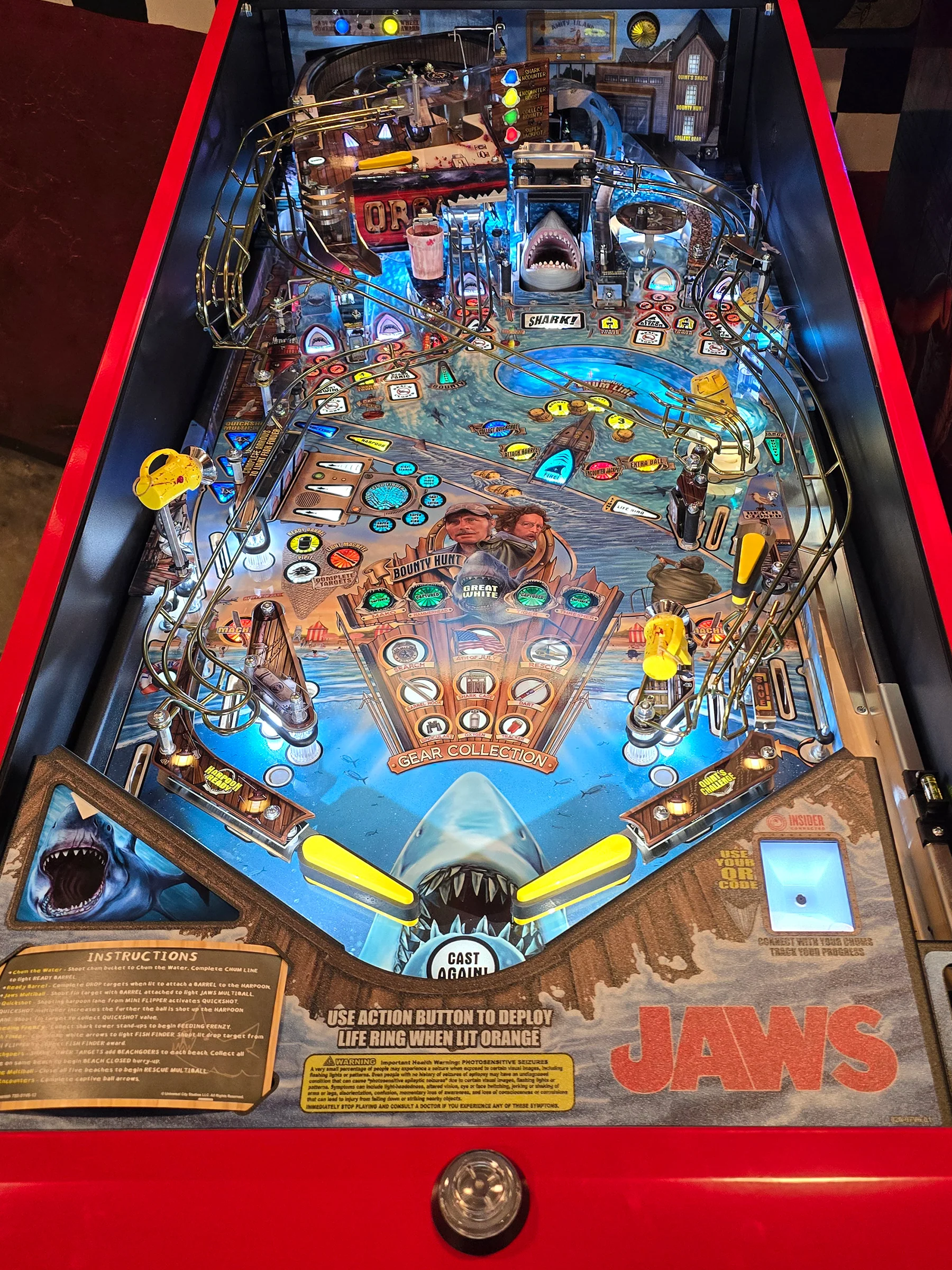 Jaws Pinball Dive Lights - Image 4