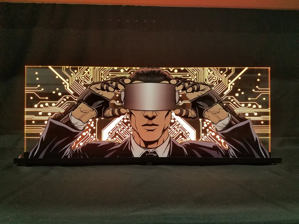 Johnny Mnemonic Pinball Topper - Image 4