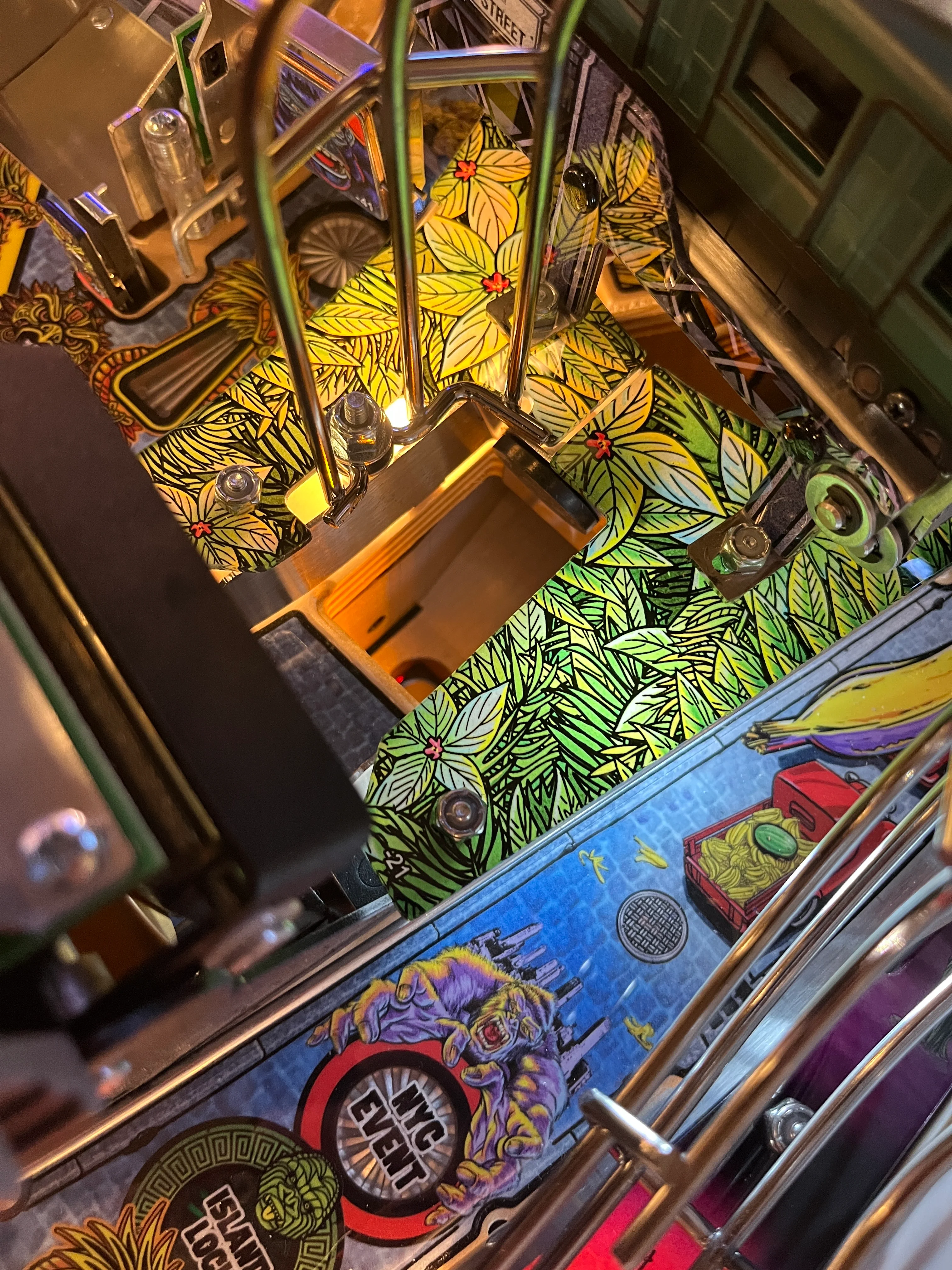 King Kong Pinball Island Scene Scoop Illumination - Image 4