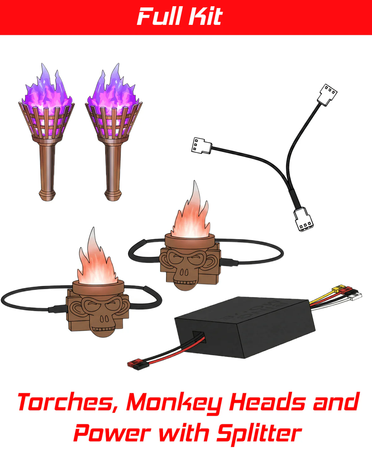 King Kong Pinball Monkey Head Torch Mod - Image 10