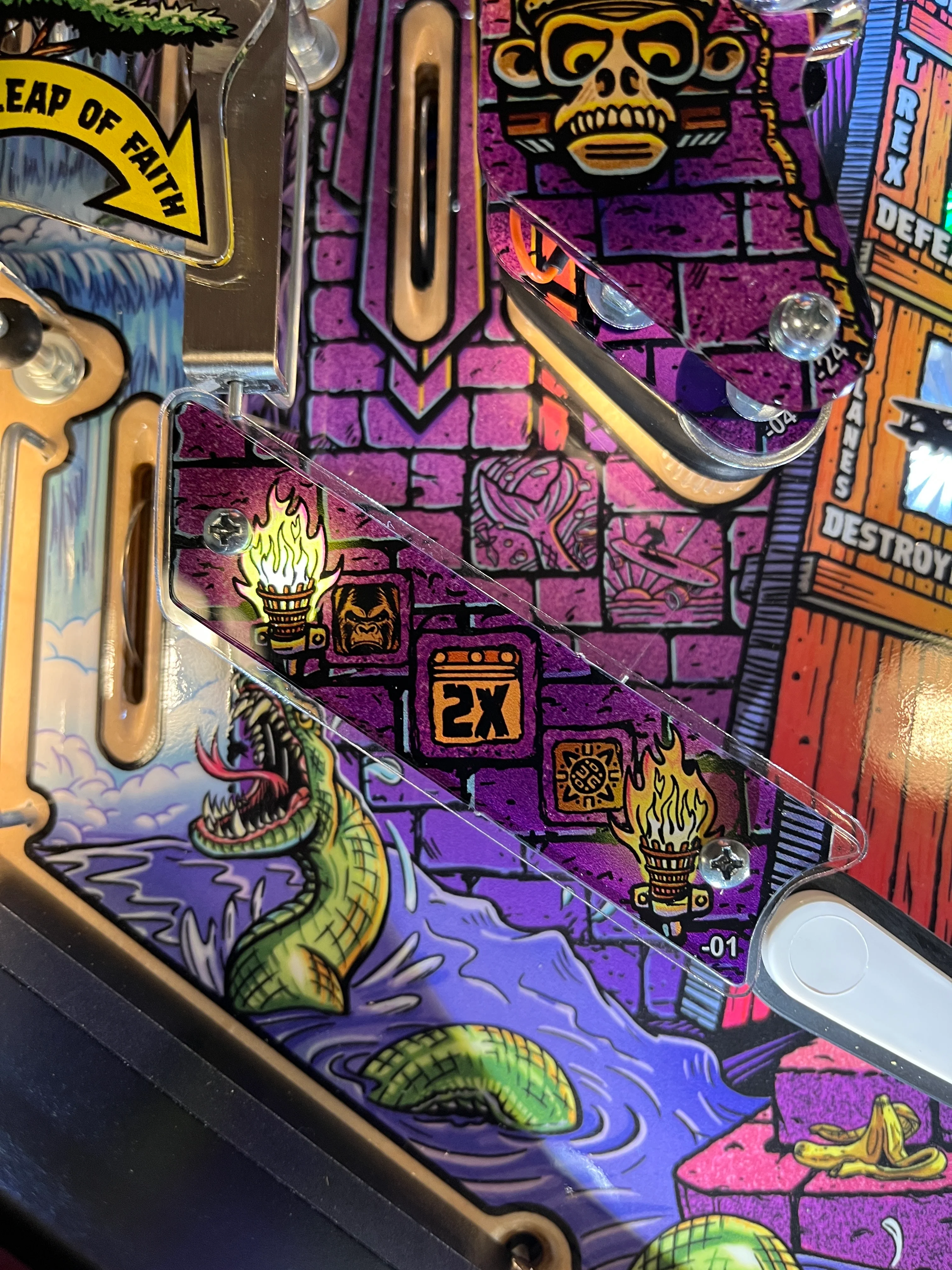 King Kong Pinball Plastic Protectors - Image 5