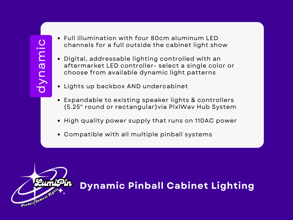LumiPin Dynamic Pinball Lighting Kit - Image 3