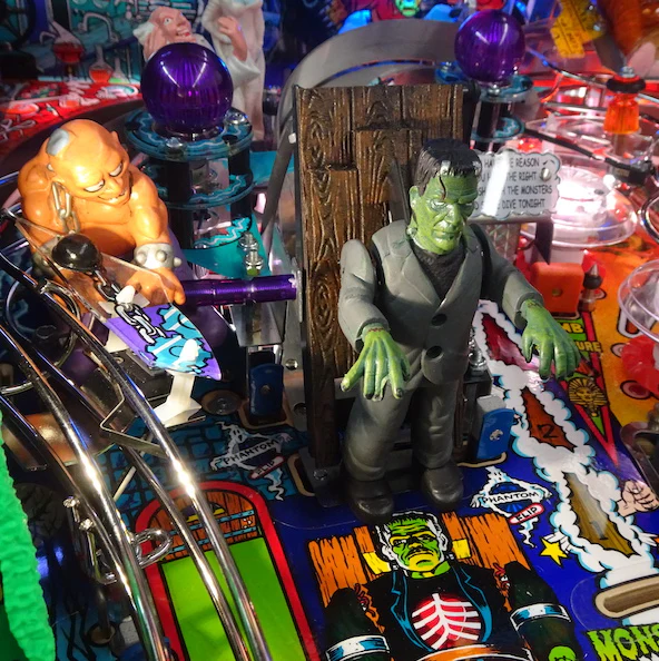 Monster Bash Pinball Frank's Table
