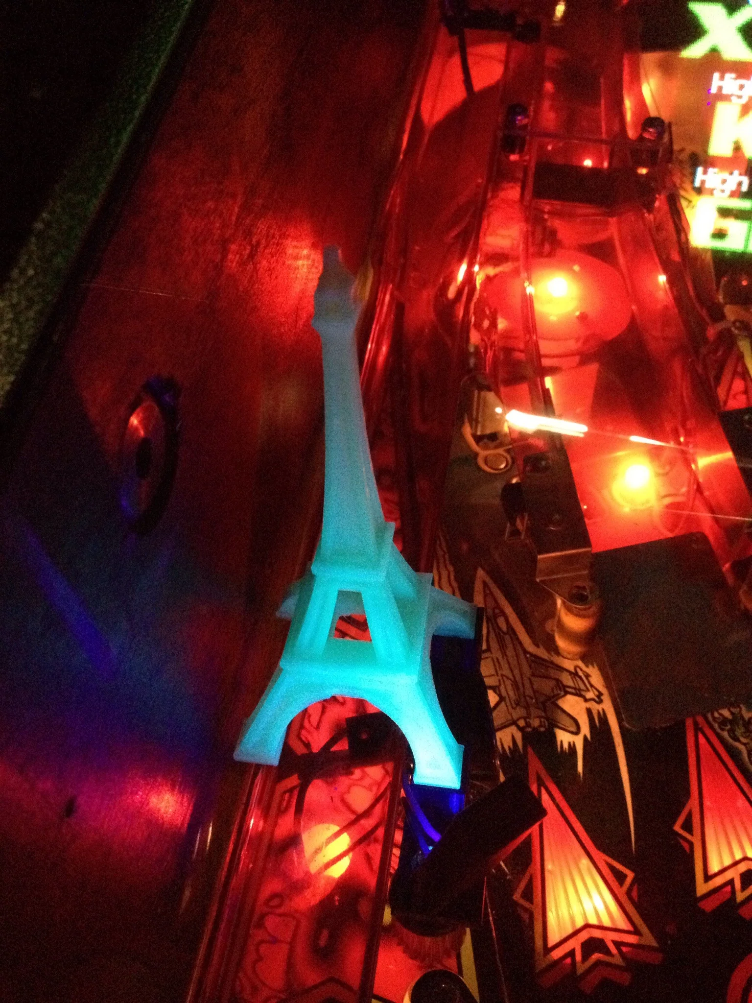 Revenge from Mars Pinball Eiffel Tower - Image 5
