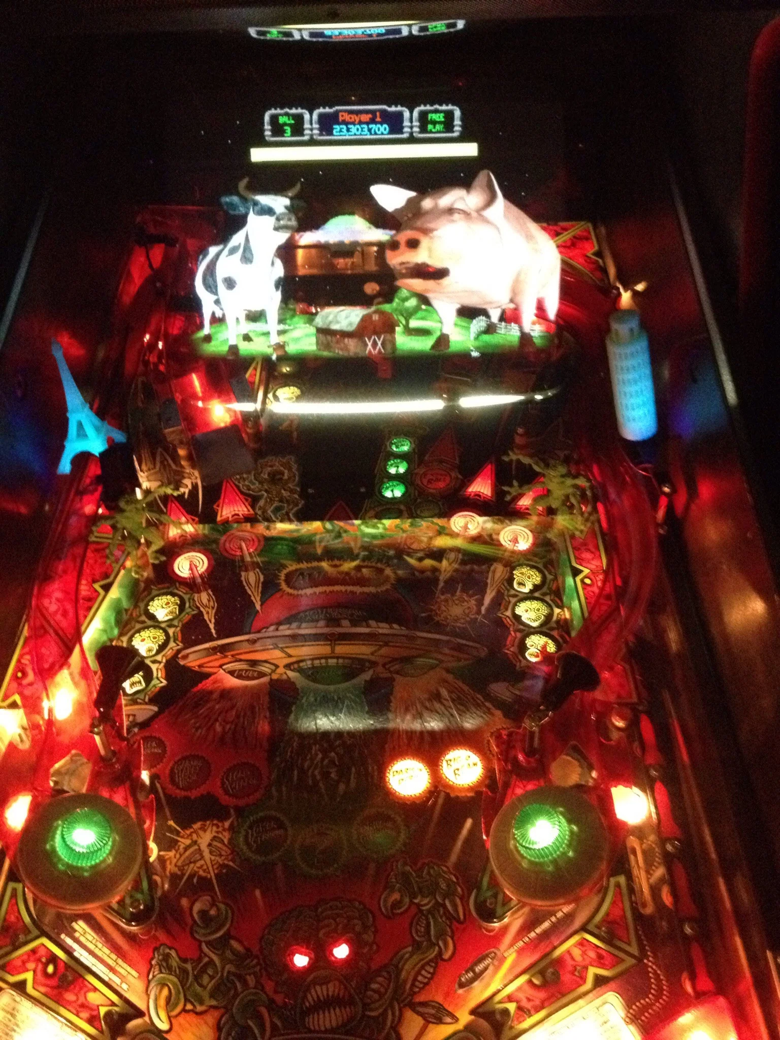 Revenge from Mars Pinball Leaning Tower of Pisa - Image 3