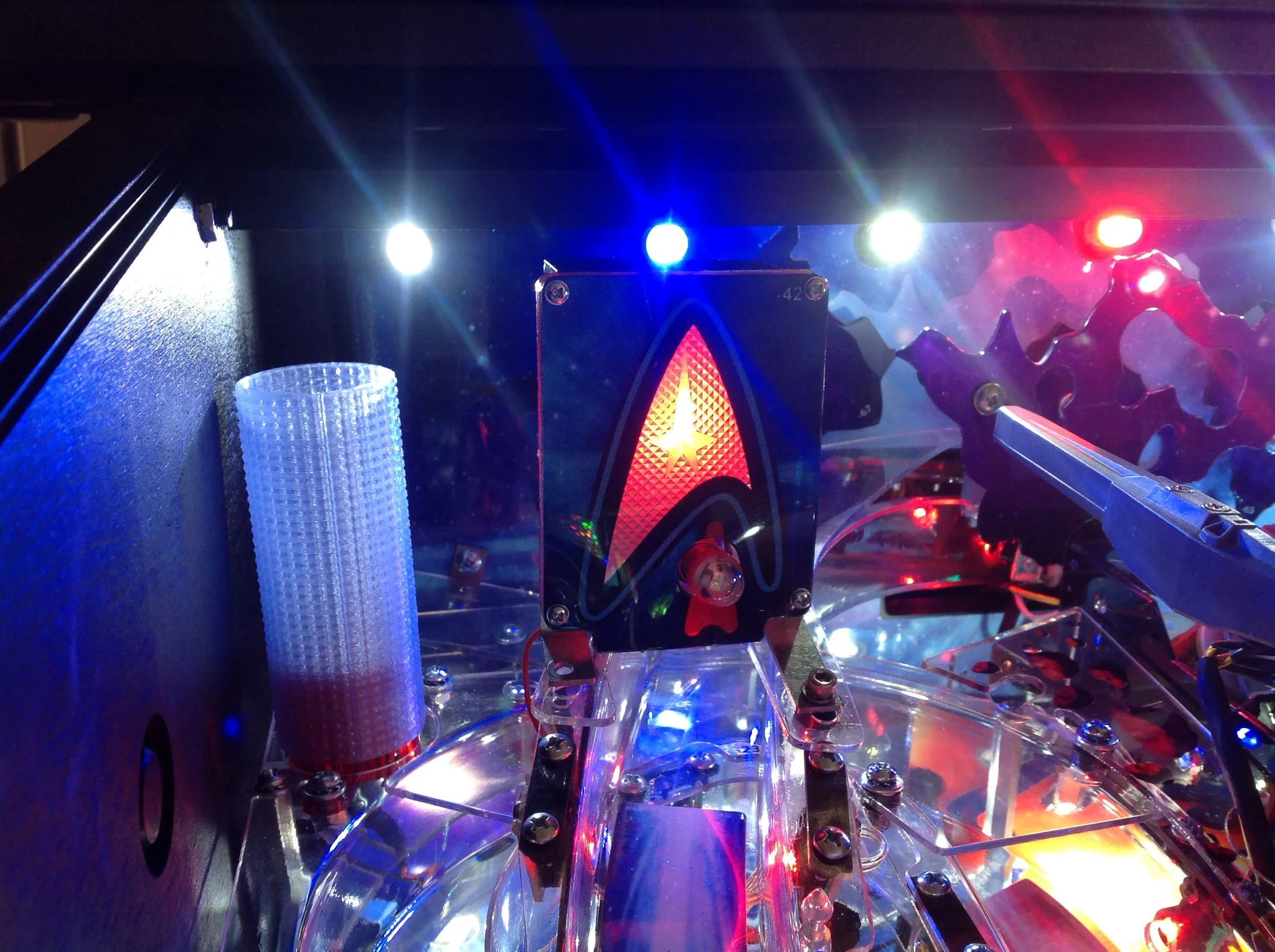 Star Trek Pinball Warp Ramp Light Diffuser - Image 2
