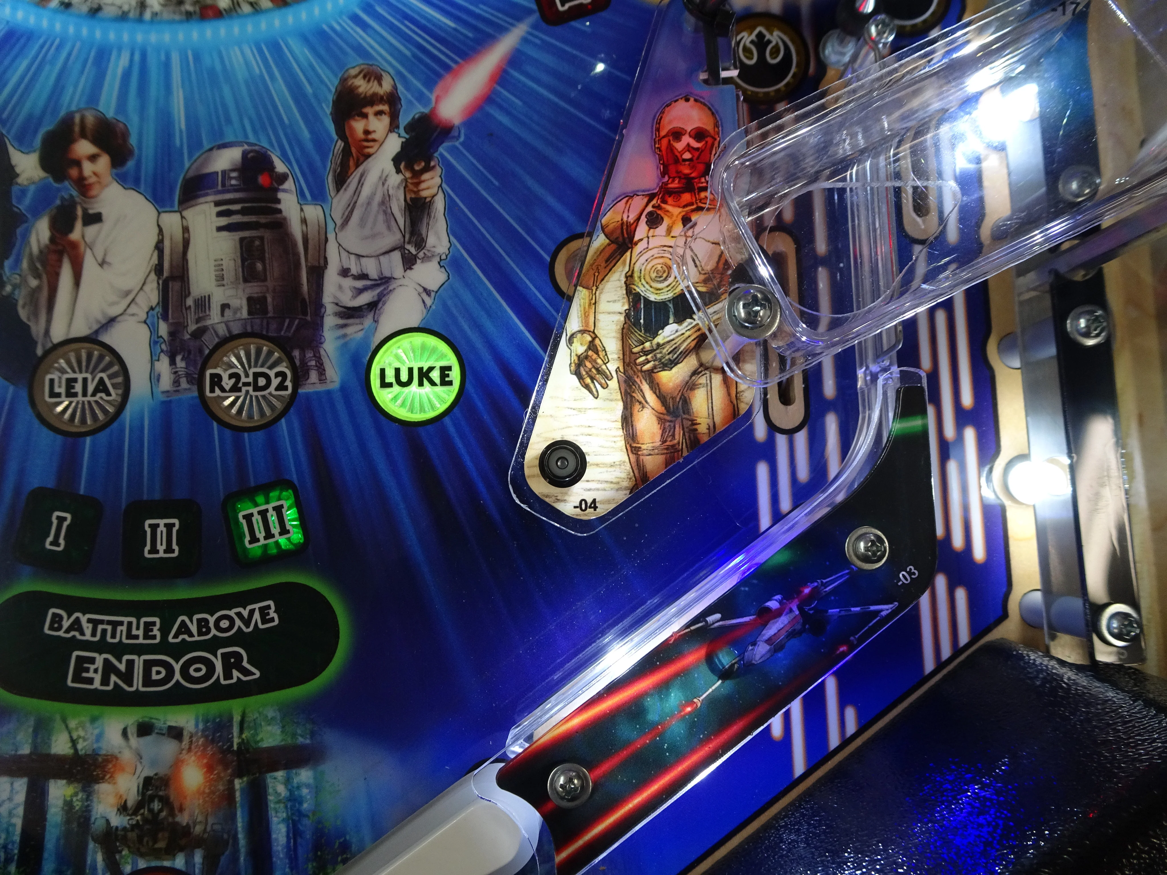 Star Wars Pinball Plastic Protectors - Image 7