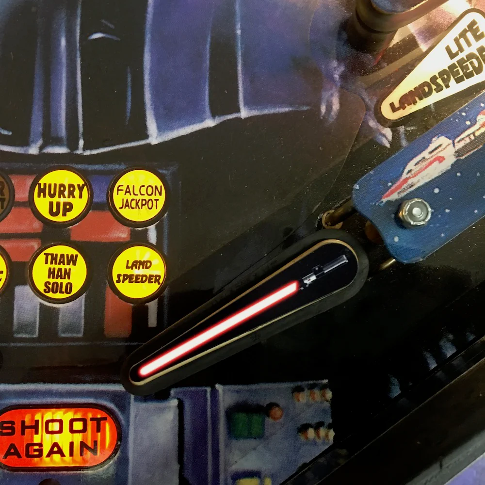 Star Wars Trilogy Pinball Lightsaber Flipper Toppers - Image 3