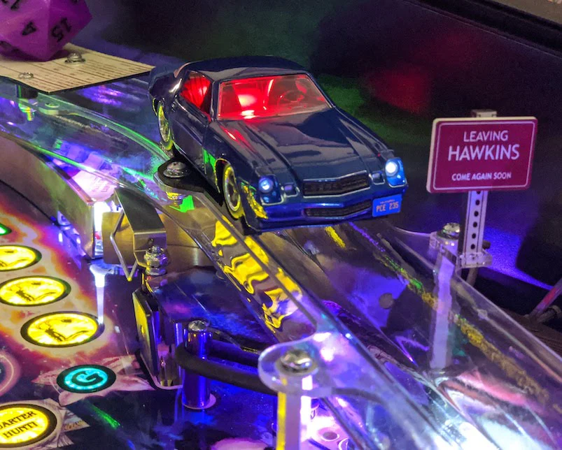 Stranger Things Pinball Camaro Mounting Bracket - Image 3
