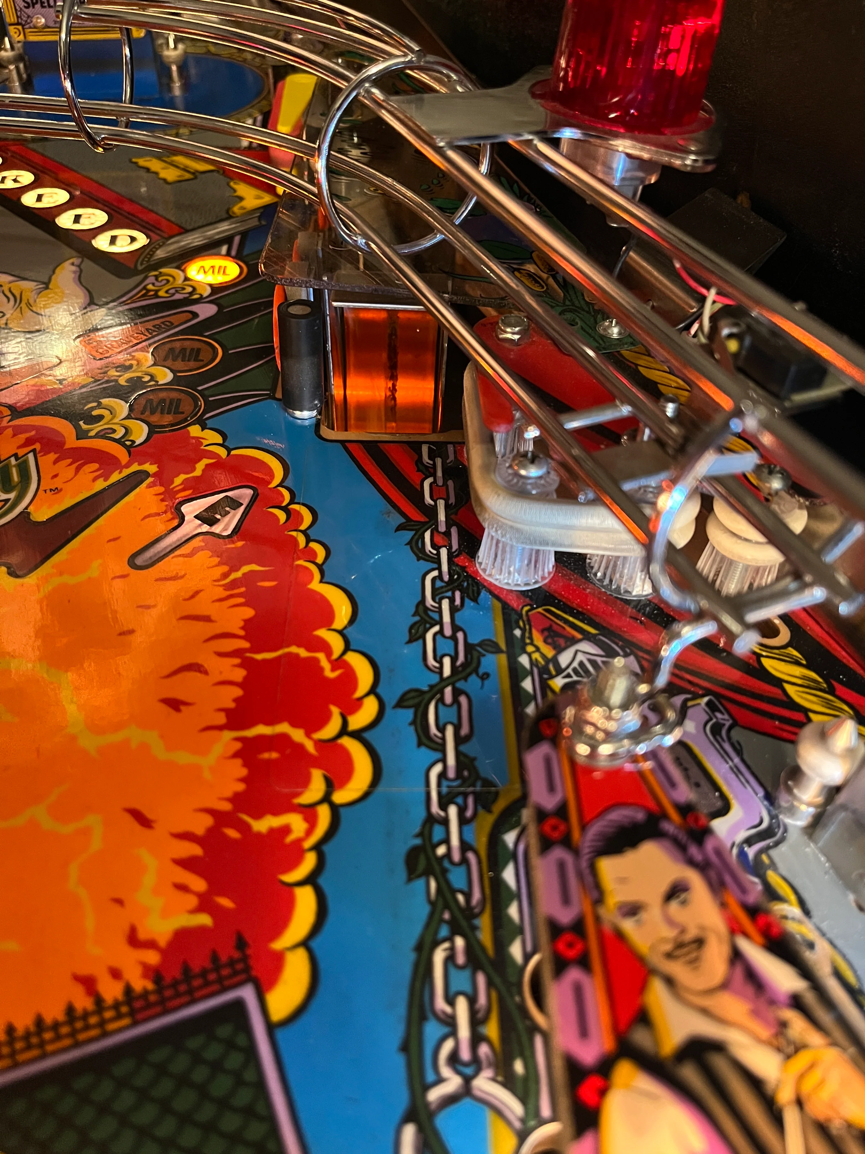 The Addams Family Pinball Swamp Scoop Illumination - Image 4