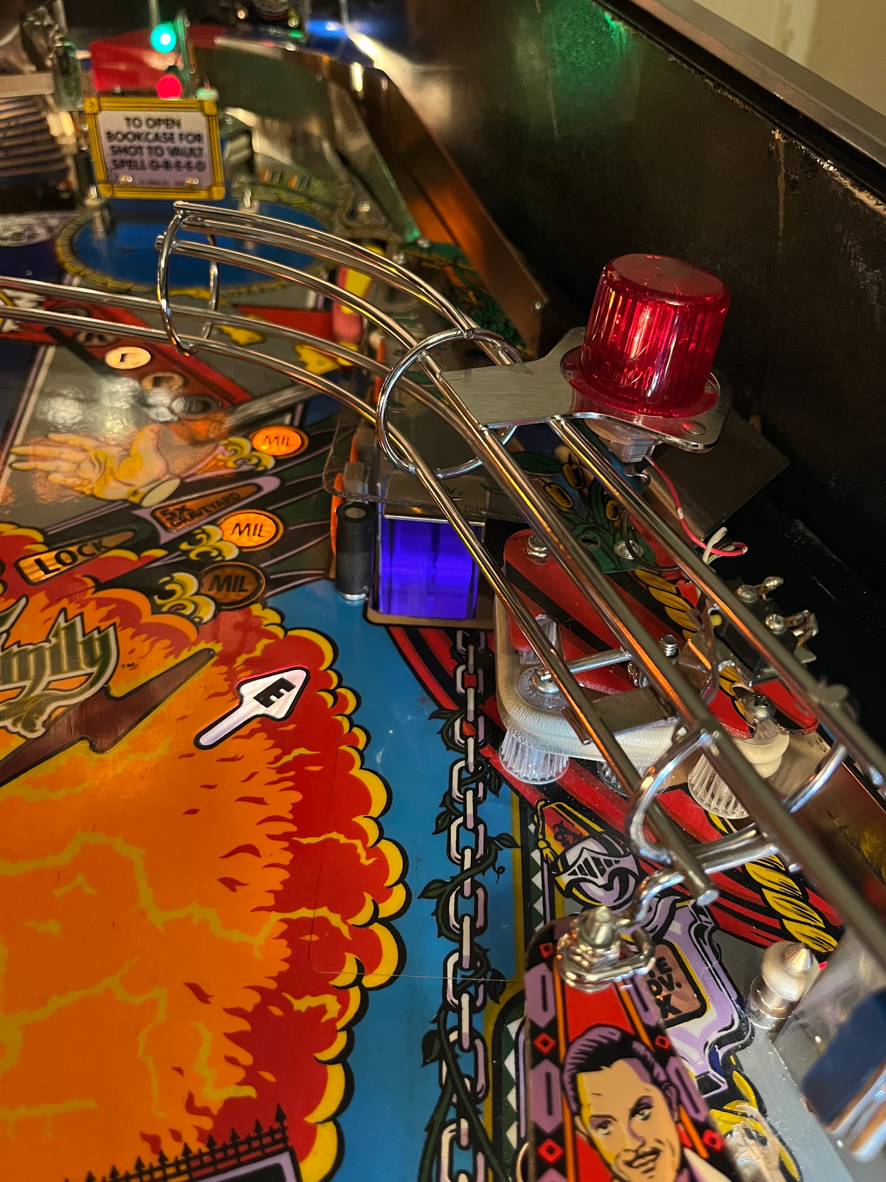 The Addams Family Pinball Swamp Scoop Illumination - Image 6