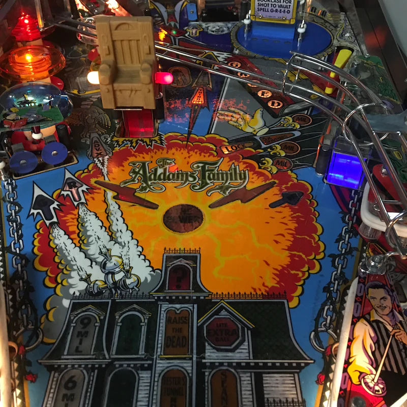 The Addams Family Pinball Swamp Scoop Illumination - Image 7