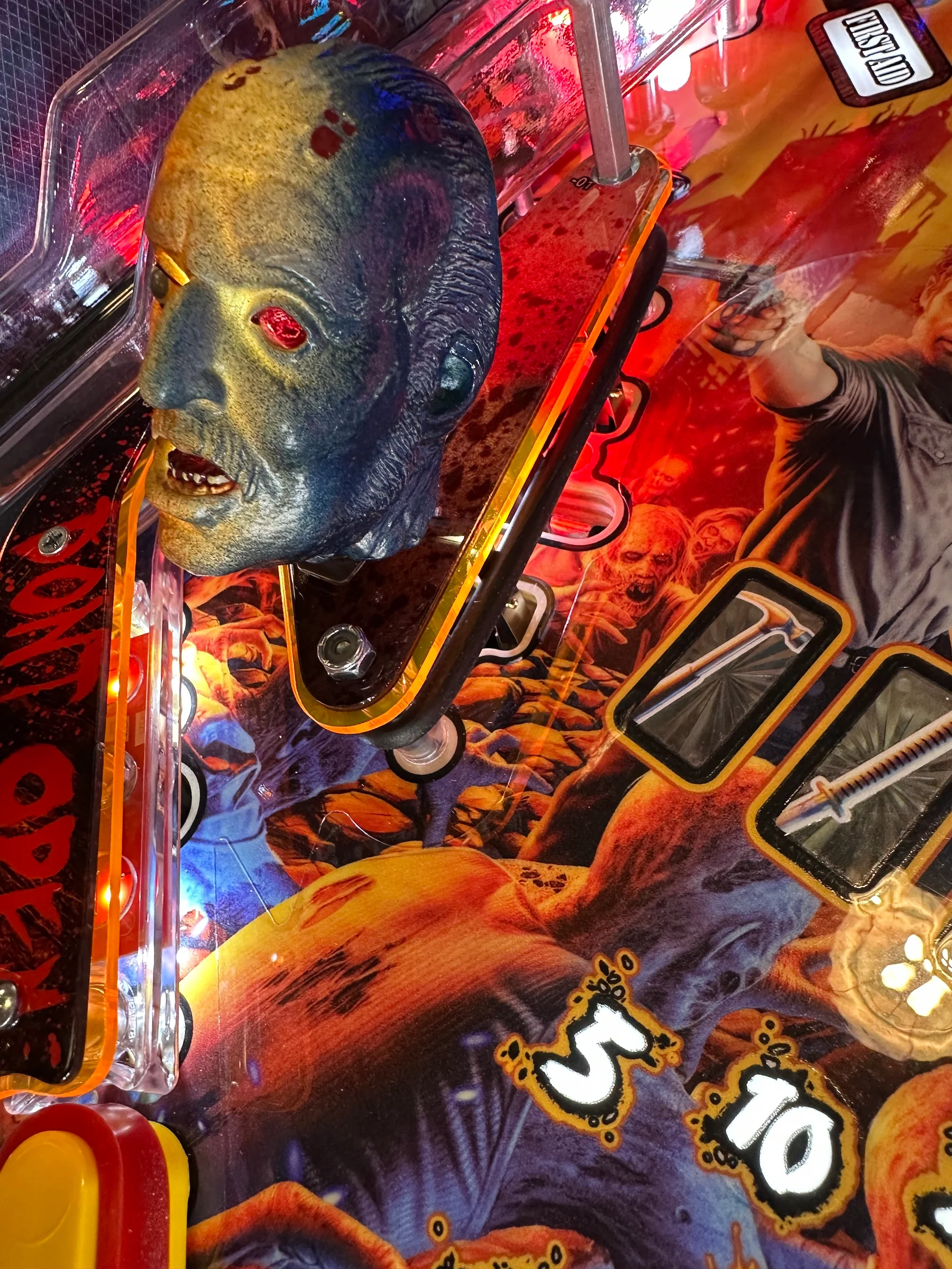The Walking Dead Remastered Pinball Plastic Protectors - Image 5