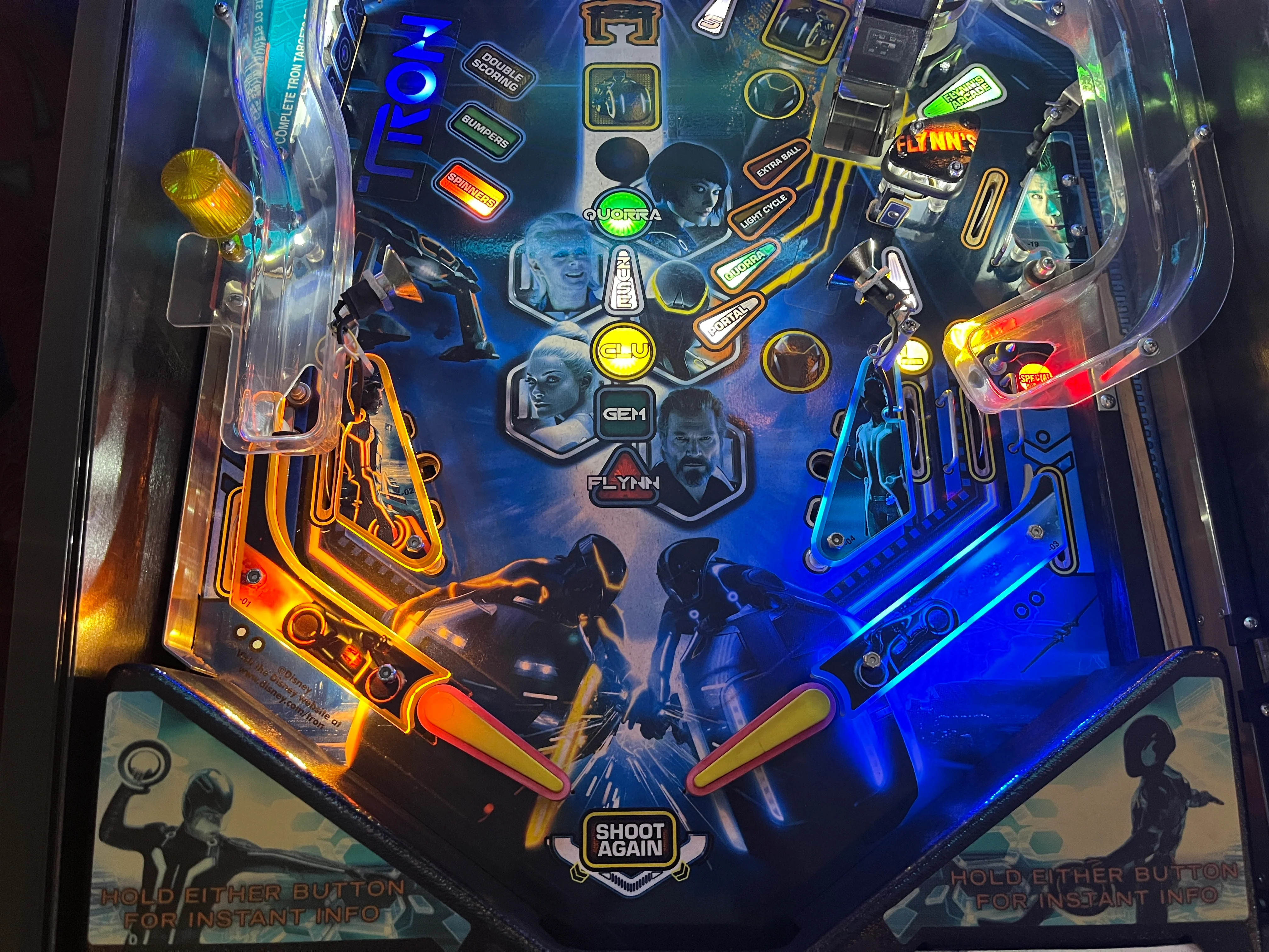 Pinball Slingshots and Return Lanes