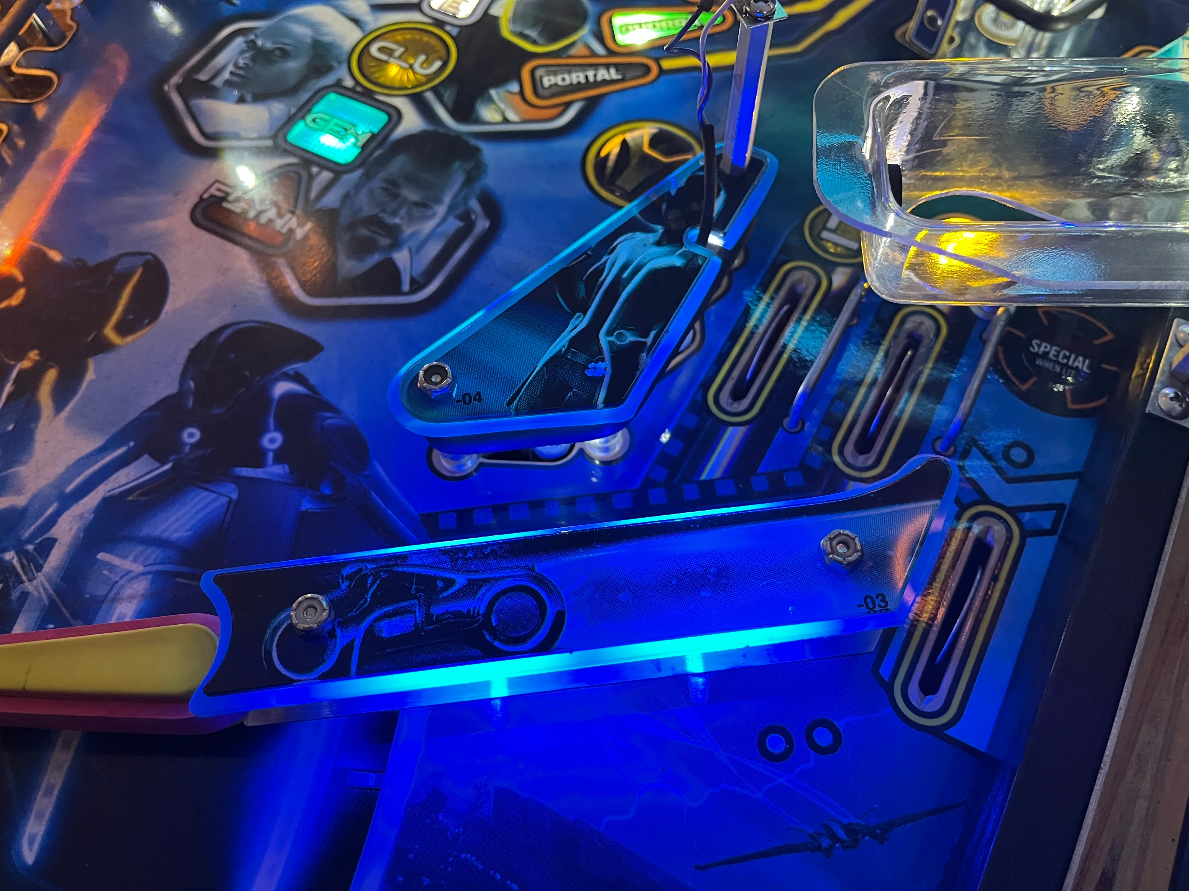 Tron Pinball Plastic Protectors - Image 3